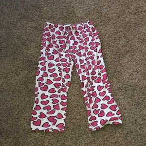 Hearts pajamas